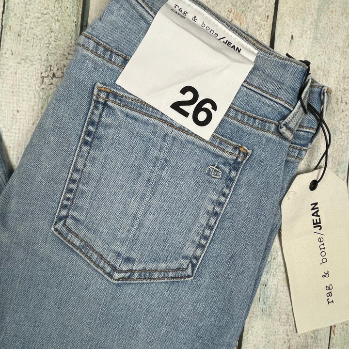 NWT - Rag & Bone Step Hem Capri Jeans In Wiley - Size 26 - Jean Pool