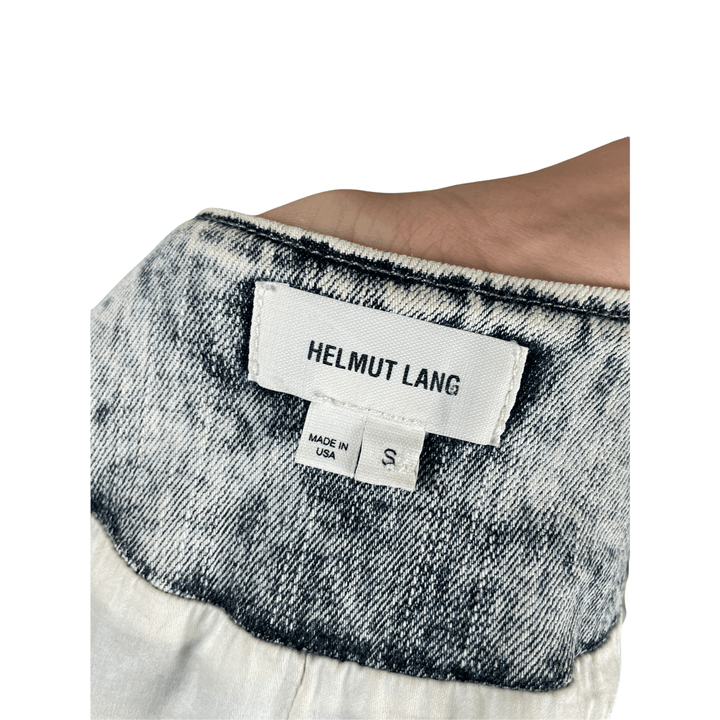 Helmut Lang USA Made Acid Wash Denim Jacket - Size S - Jean Pool