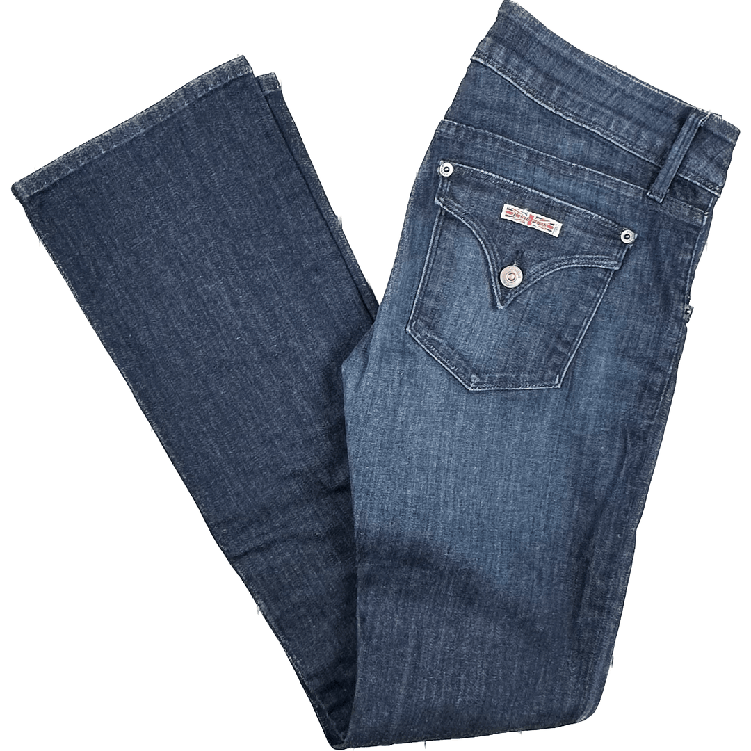 Hudson USA 'Beth Baby Boot' Boot Leg Flap Pocket Jeans - Size 29 - Jean Pool
