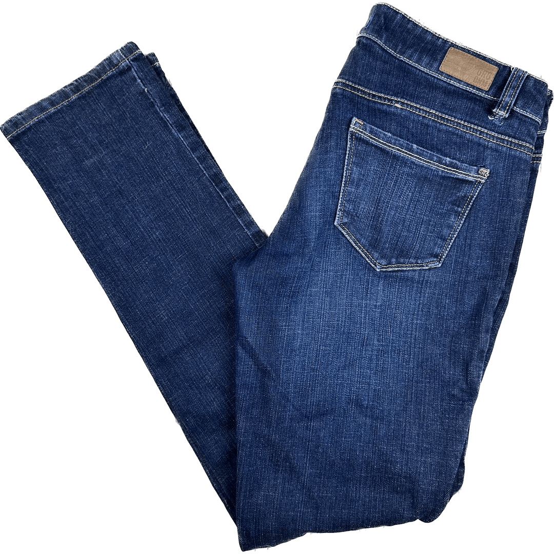 GRG DNM Canadian Made Low Rise Straight Fit Jeans - Size 29 - Jean Pool