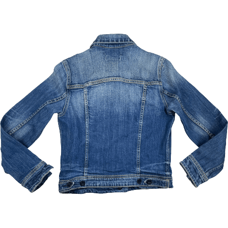 Scotch R’Belle Girls Denim Jacket with Brooch- Size 12Y - Jean Pool