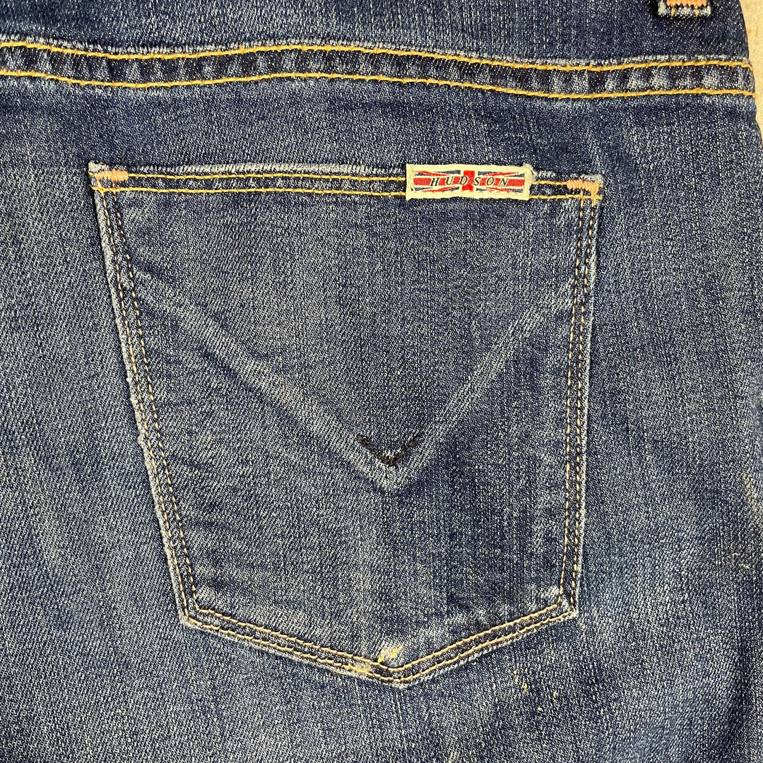 Hudson USA 'Leigh Boyfriend' Distressed Jeans - Size 27 - Jean Pool