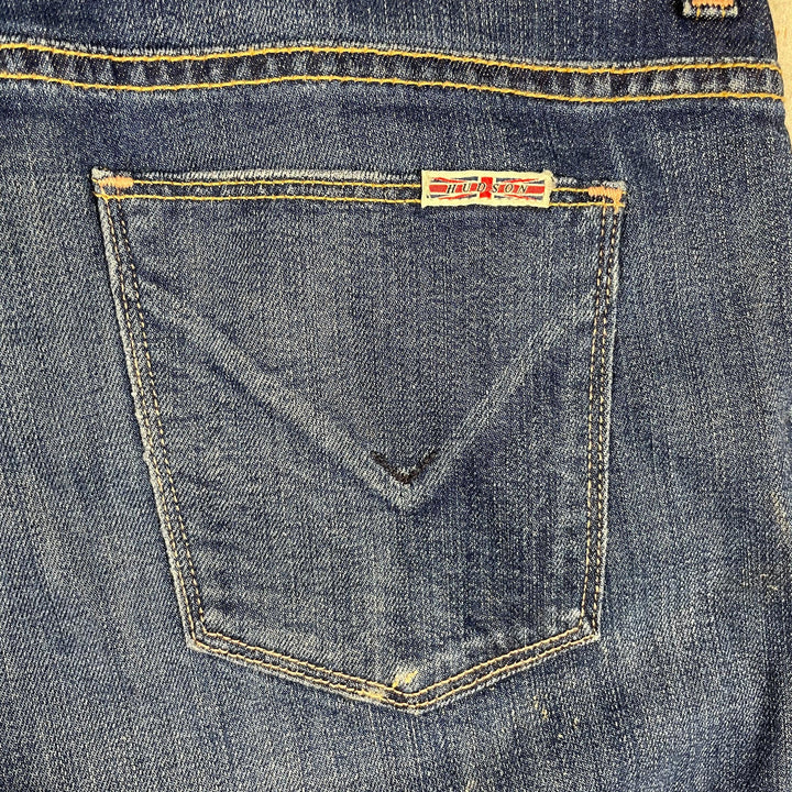 Hudson USA 'Leigh Boyfriend' Distressed Jeans - Size 27 - Jean Pool