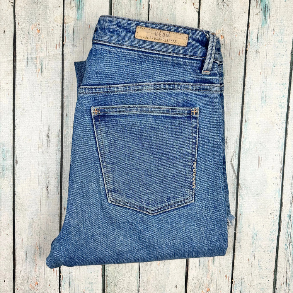 NEUW 'Marilyn Crop Kick' Zero Truman High Rise Jeans - Size 27 - Jean Pool