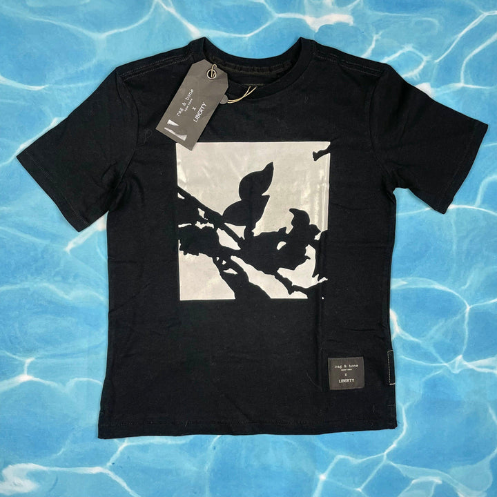 NWT - Rag & Bone x Liberty Logo T Shirt - Size 6Y - Jean Pool
