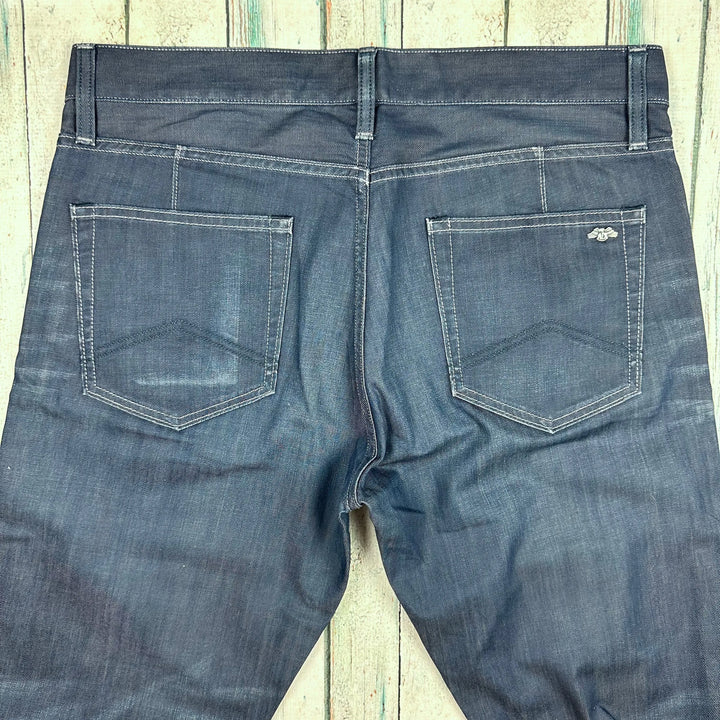 Armani Exchange Mens J66 Straight Jeans -Size 34R - Jean Pool