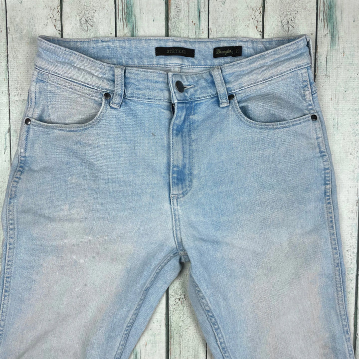 Wrangler Mens Light Wash 'Stryker' Skinny Jeans - Size 29 - Jean Pool