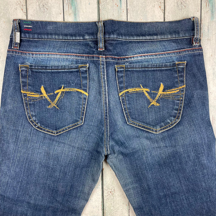 Diesel 'Liv' Cigarette Leg Distressed Denim Jeans Size - 28/34 - Jean Pool