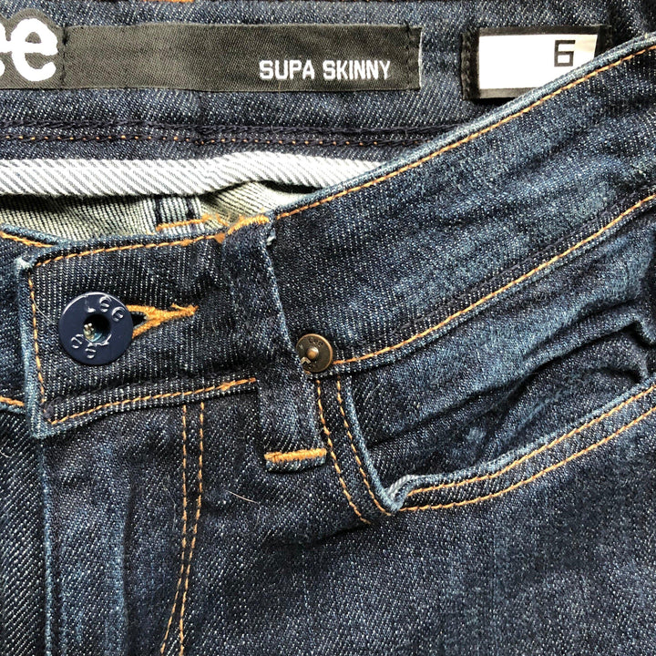 Lee 'Supa Skinny' Stretch Jeans - Size 6-Jean Pool
