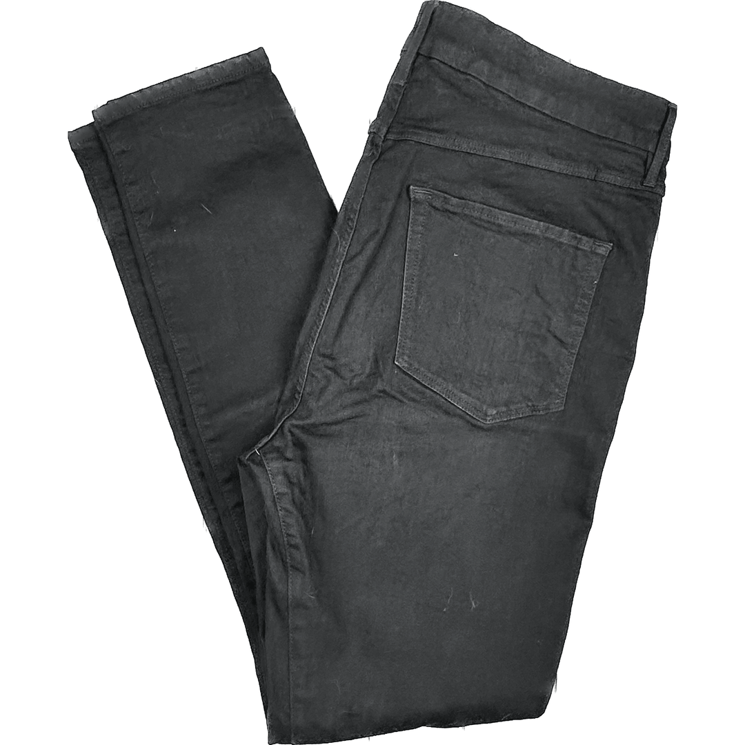3x1 - Stunning USA Made Black High Rise Skinny Jeans - Size 32 - Jean Pool