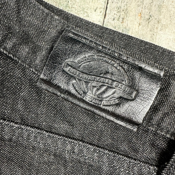 Edwin Made in Japan - '1406' Slim Straight Mens Black Jeans -Size 28 - Jean Pool