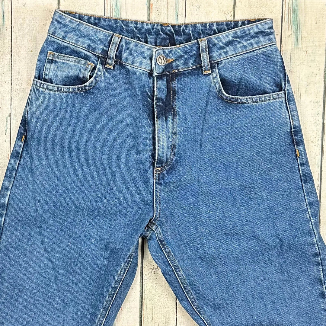 Reclaimed Vintage Women's High Rise Straight Boot Leg Jeans -Size 28 - Jean Pool