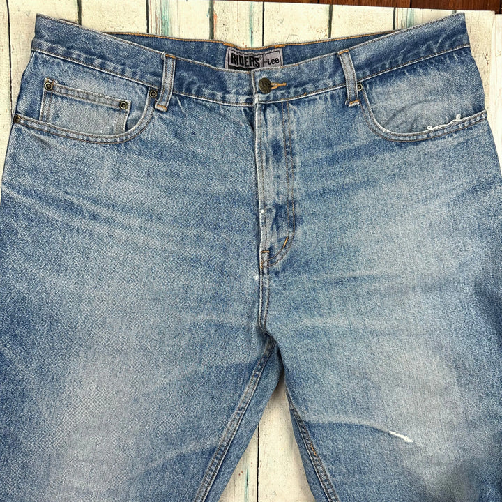 Riders by Lee Classic Straight Jeans- Size 102 or 40" Short - Jean Pool