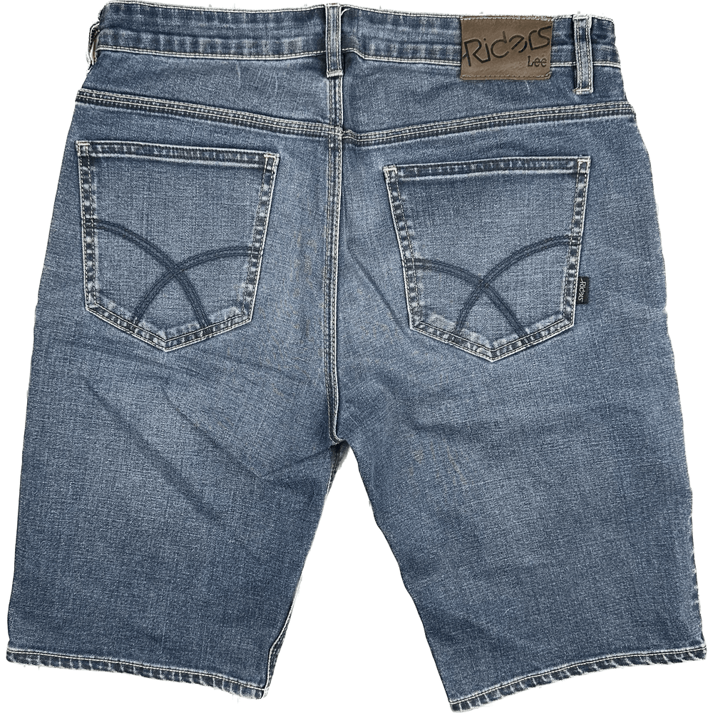 Riders by Lee Mens Denim Shorts -Size 32 - Jean Pool