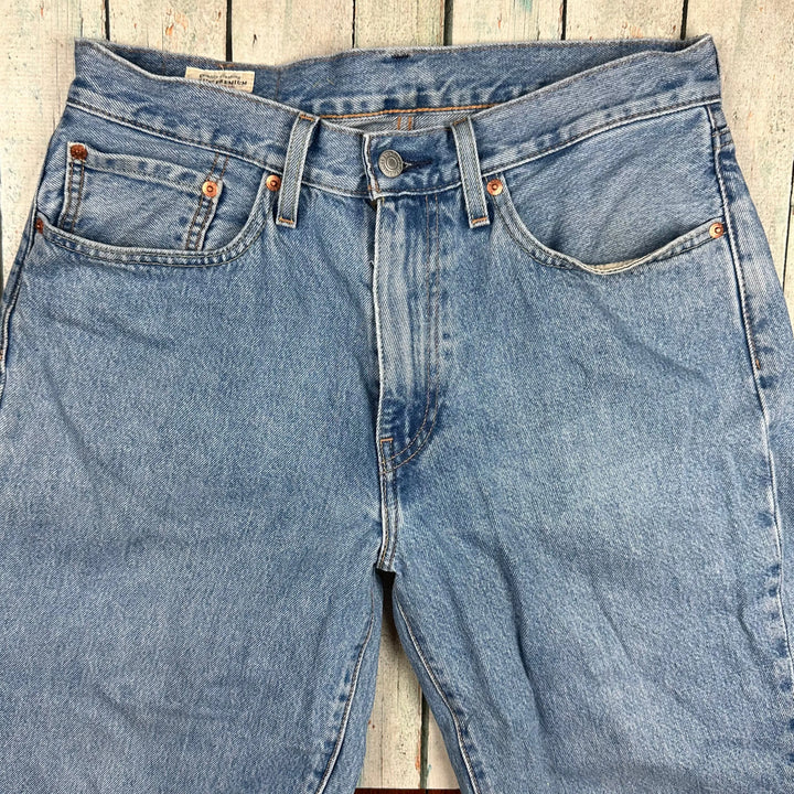 Levis Ladies 562 High Rise Tapered Denim Jeans - Size 32S - Jean Pool