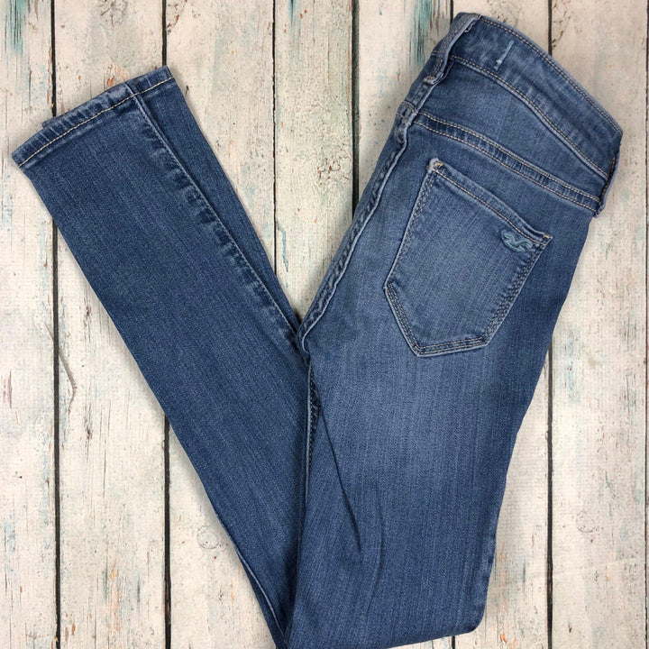 Hollister 'Low Rise Jean Jegging' Vintage Wash Jeans - Size 23/26 - Jean Pool