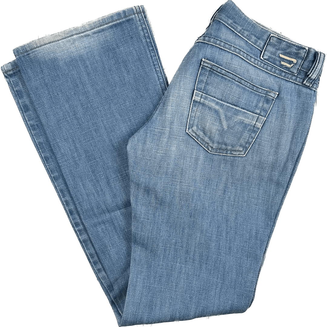 Diesel Y2K Ladies Low Rise Bootcut Jeans -Size 26 - Jean Pool