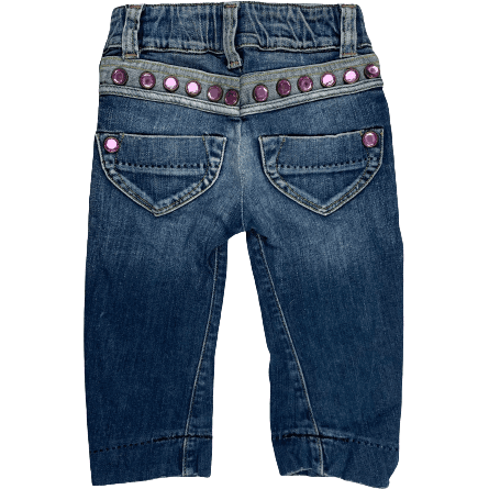 Nolita Pocket Italian Denim Jewelled Jeans- Size 6Y - Jean Pool