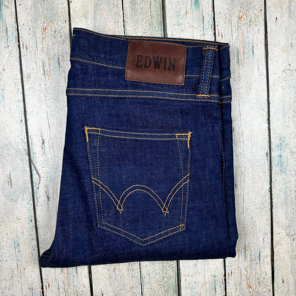Edwin Japan- ED 88 Super Slim Mens Jeans -Size 33 Crop - Jean Pool