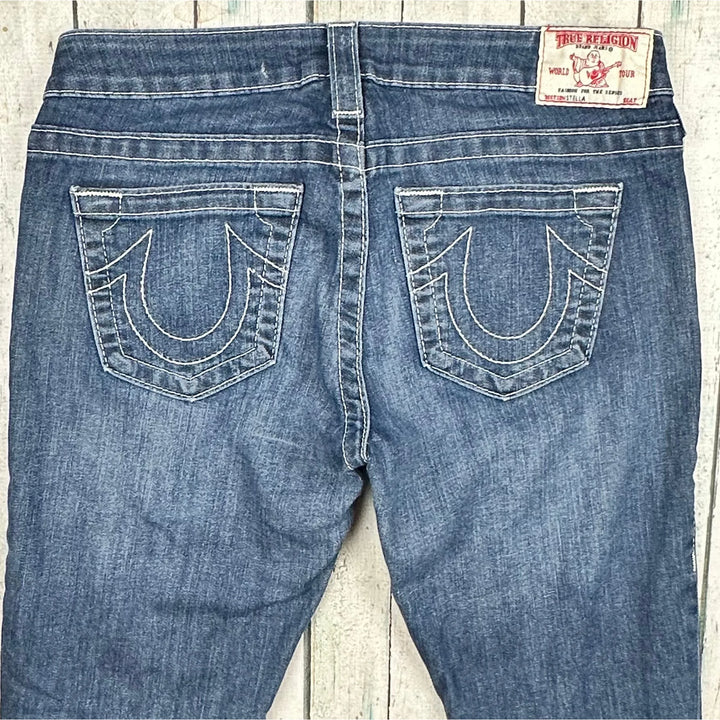 True Religion 'Stella' Tapered Skinny Jeans- Size 28 - Jean Pool