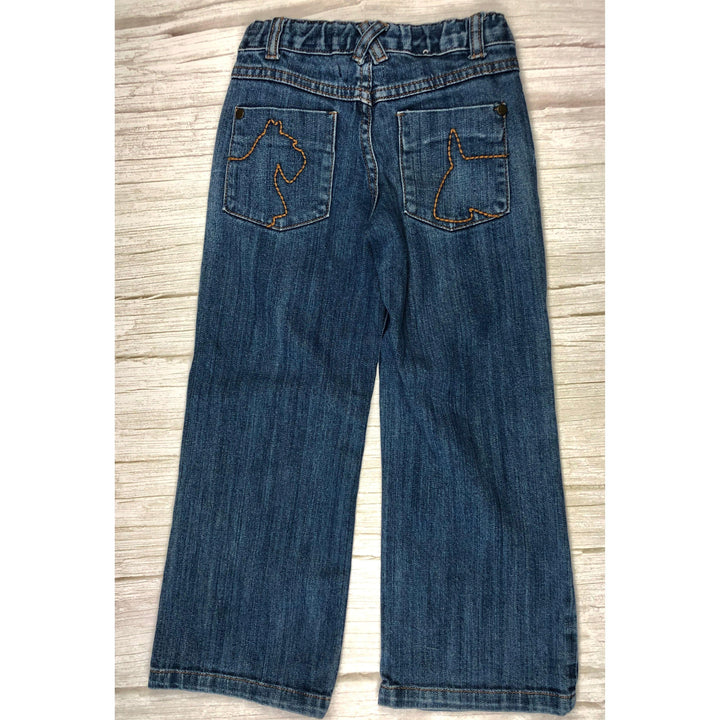 Run Scotty Run Logo Pocket Denim Jeans - Size 5 - Jean Pool