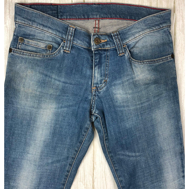 Mustang Slim Straight Distressed Denim Jeans Size - 28 or 10AU - Jean Pool