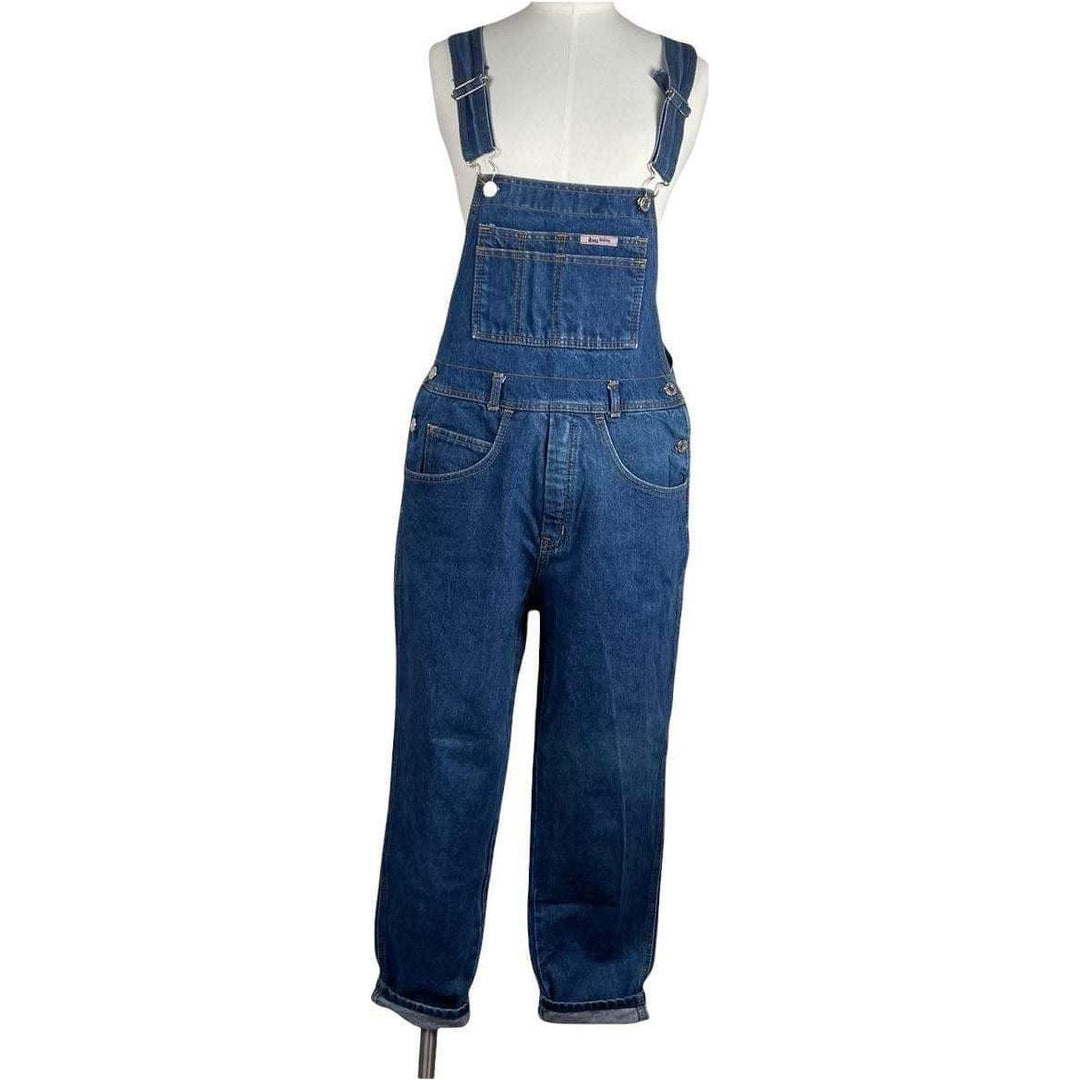 Vintage Blues Union Australian Made Bib & Brace Overalls -Size 10/12 - Jean Pool