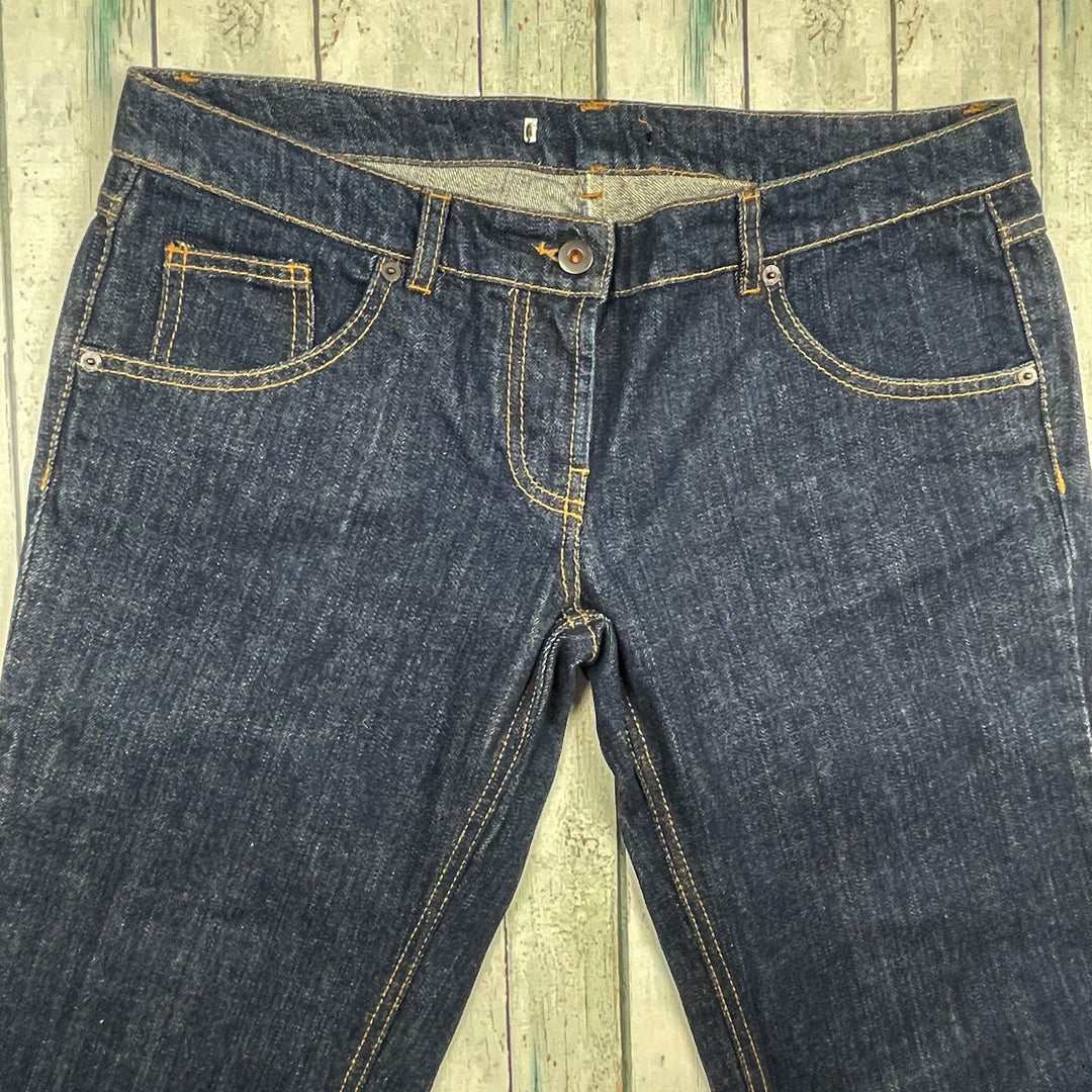 NEW - Against My Killer- Stunning Italian Low Rise Y2K Jeans -Size 31 - Jean Pool
