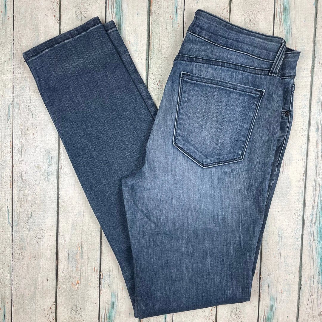 NYDJ Lift & Tuck 'Legging' Zip Detail Jeans -Size 4 US or 8 AU - Jean Pool