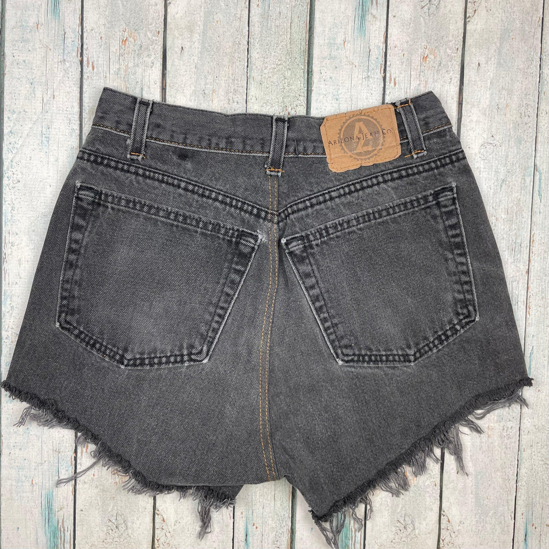 Vintage Arizona Jeans Co.Fray Hem Cut Off Denim Shorts - Size 25 - Jean Pool