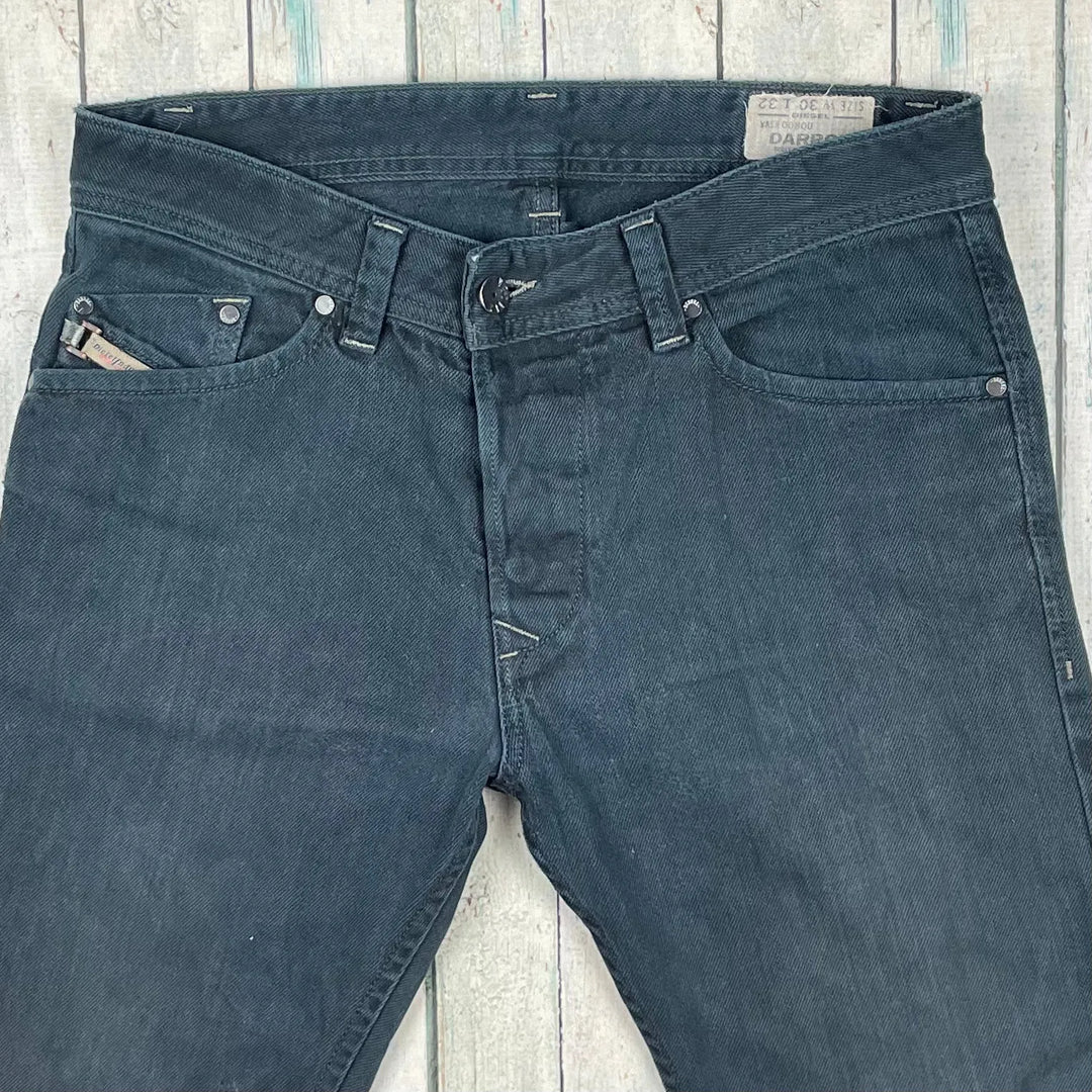 Diesel Mens 'Darron' Antique Wash Blue Jeans - Size 30 - Jean Pool