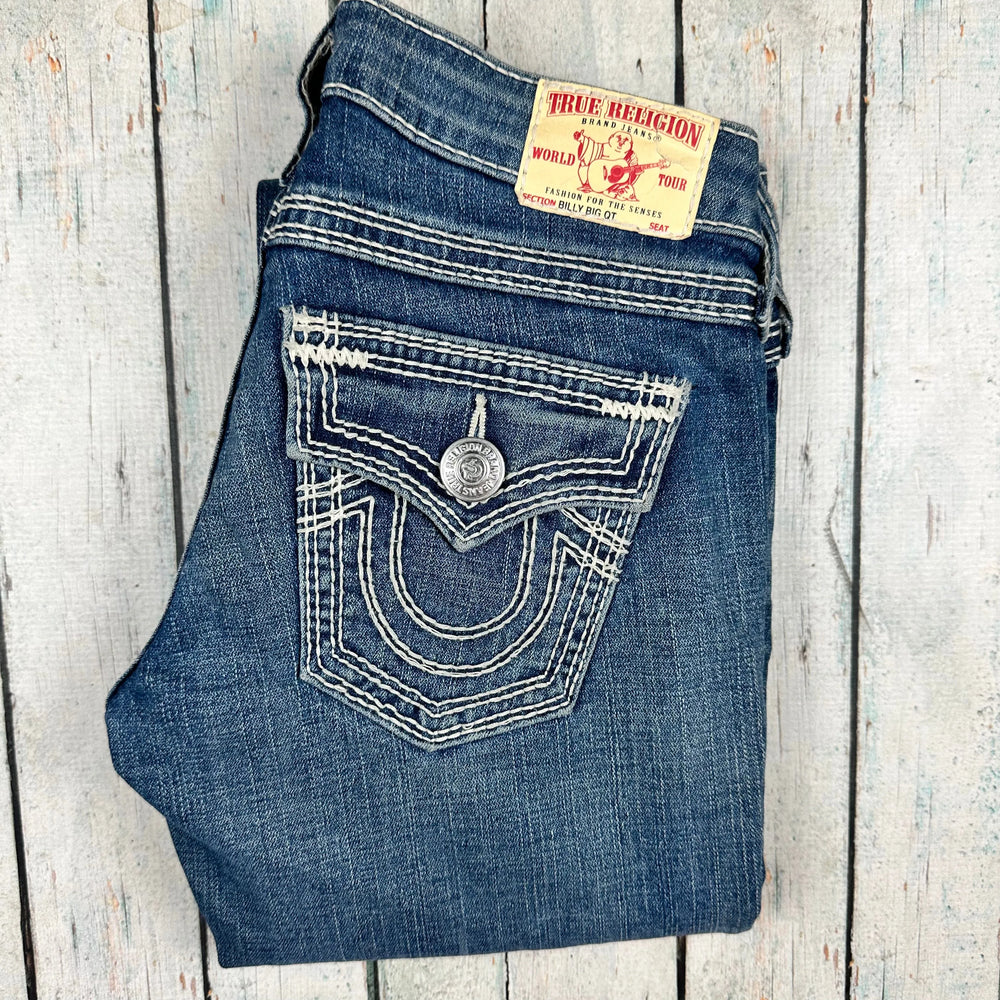 True Religion 'Billy Big QT' Flap Pocket Jeans- Size 25 - Jean Pool