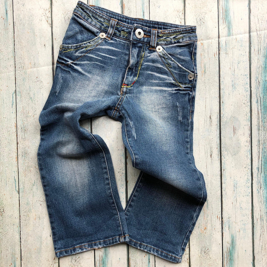 Rock your Baby distressed denim- Size 4-Jean Pool