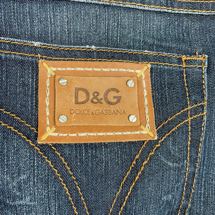NEW- Dolce & Gabbana D&G Low Tight 'Cute' Jeans - Size 32 or 14AU - Jean Pool