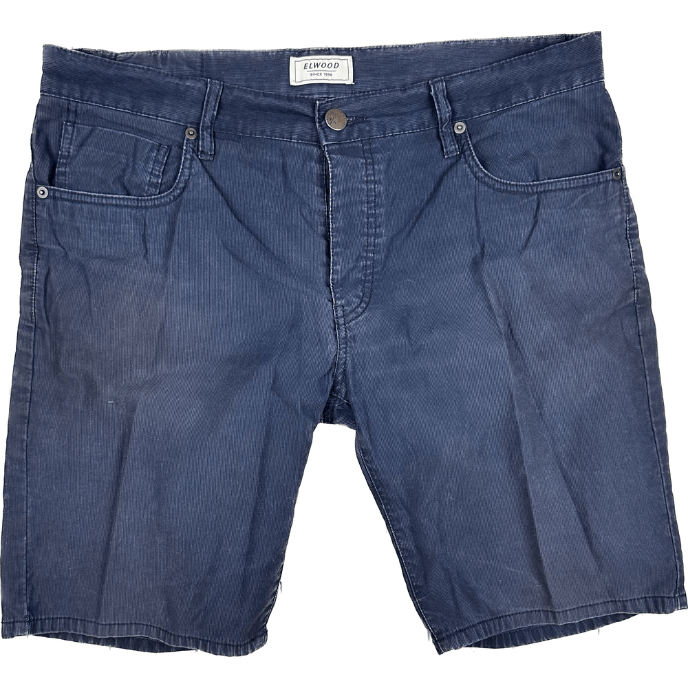 Elwood Mens Classic Jean Shorts - Size 34 - Jean Pool
