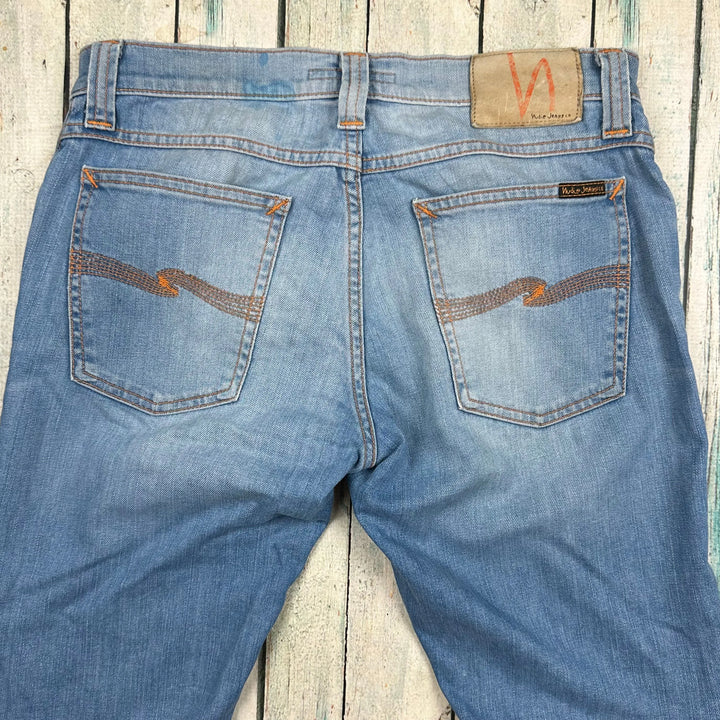 Nudie Jeans Co 'Tight Long John' Used Light Blue Jeans - Size 29/32 - Jean Pool