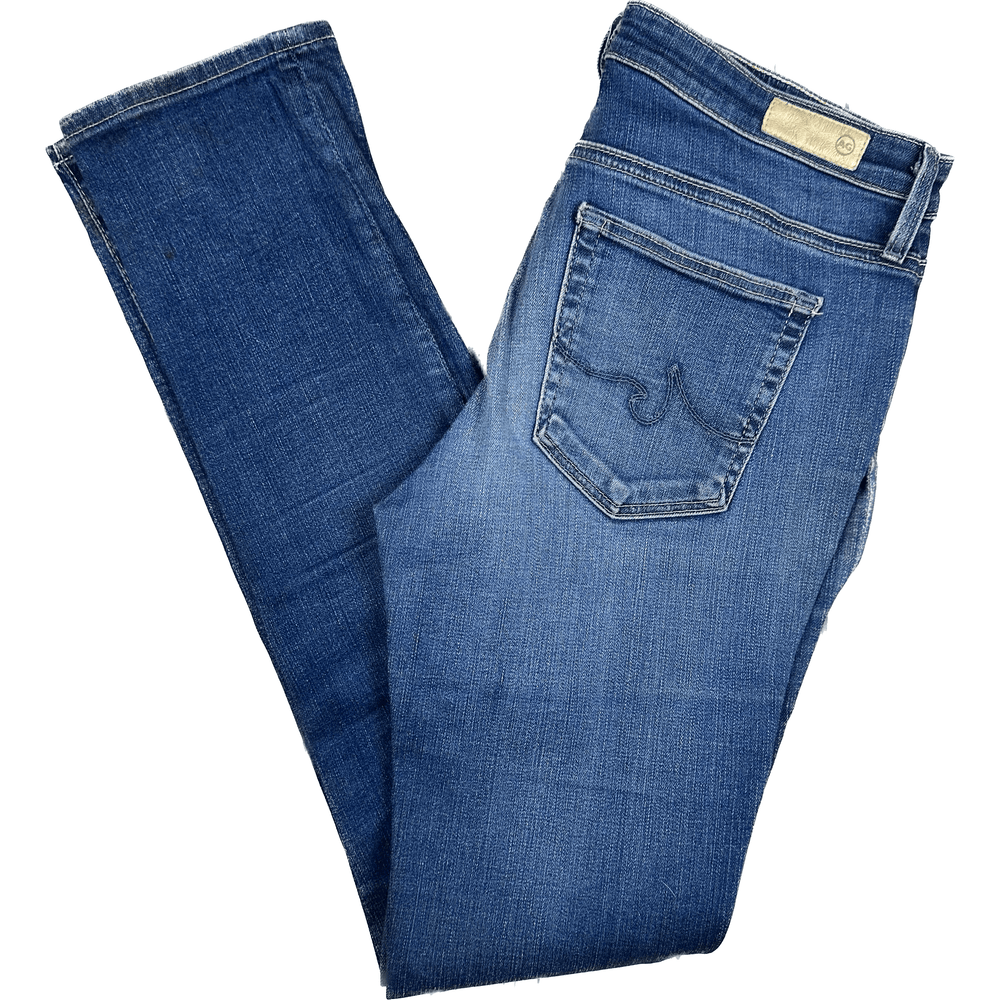 Adriano Goldschmied 'the Prima' Mid Rise Cigarette Jeans- Size 28R - Jean Pool