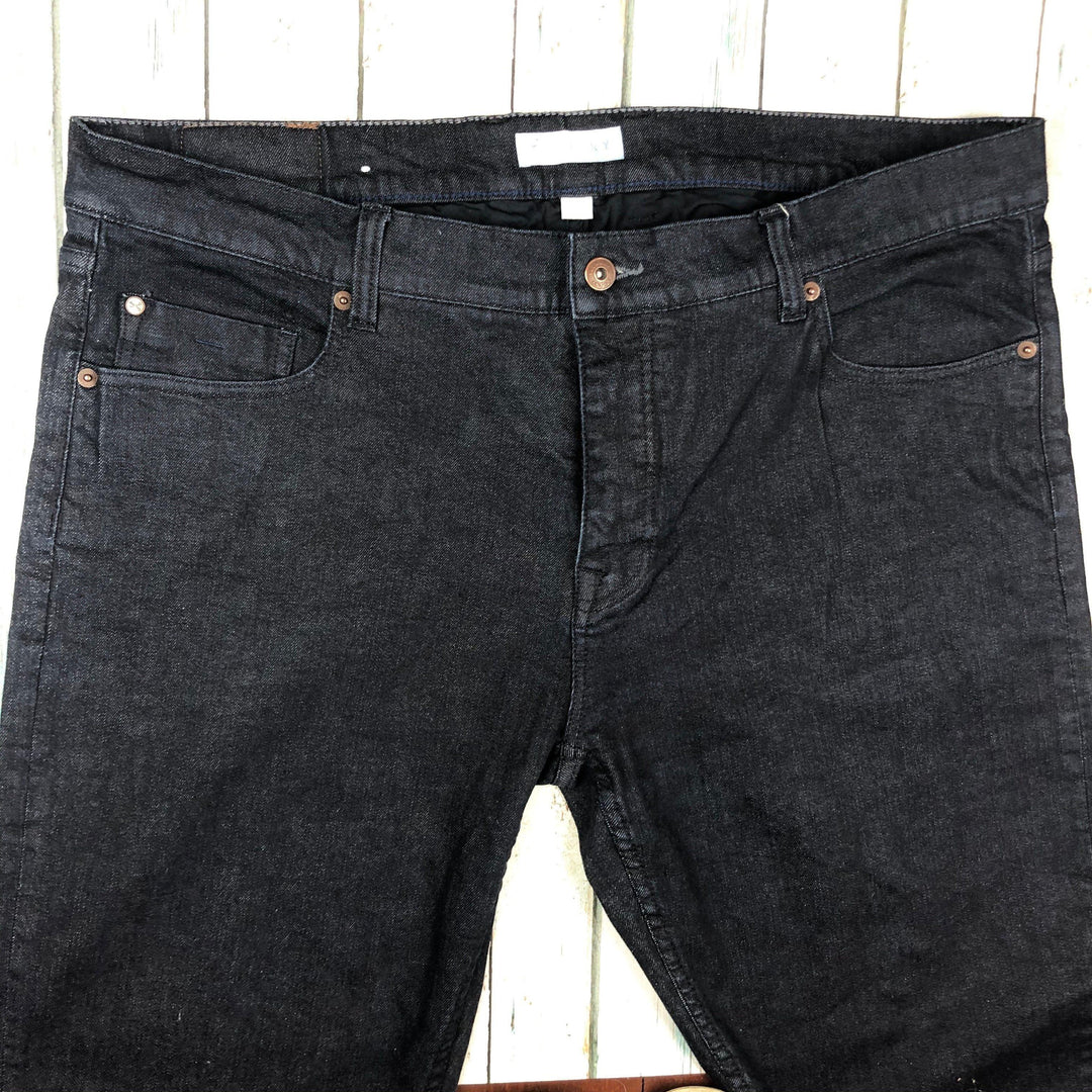 Trenery Dark Wash Mens Denim Jeans - Size 40 Short-Jean Pool