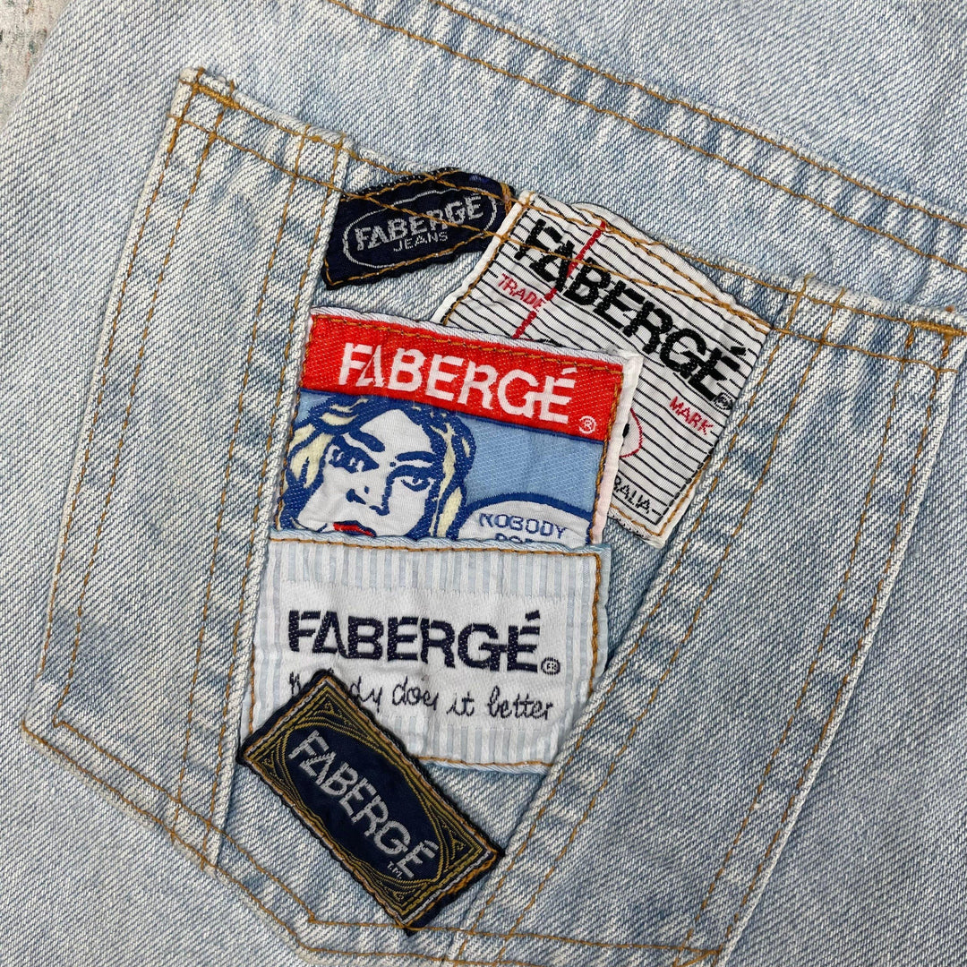 Fabergé 1980's Tapered Mens Jeans - Hard to find!- Size 34 - Jean Pool