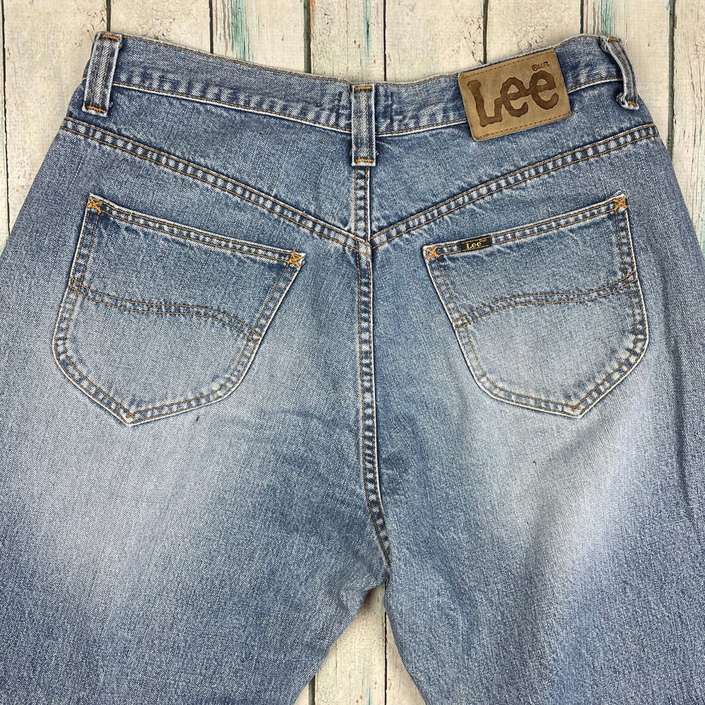 1990's Vintage Lee Australian Made Mens 'Loose' Jeans- Size 84 or 34" - Jean Pool