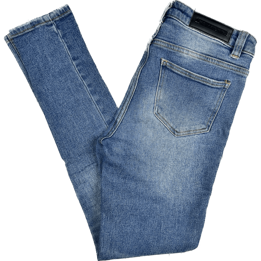 Camilla and Marc 'Stevie Skinny' Faded Indigo Jeans -Size 25 - Jean Pool