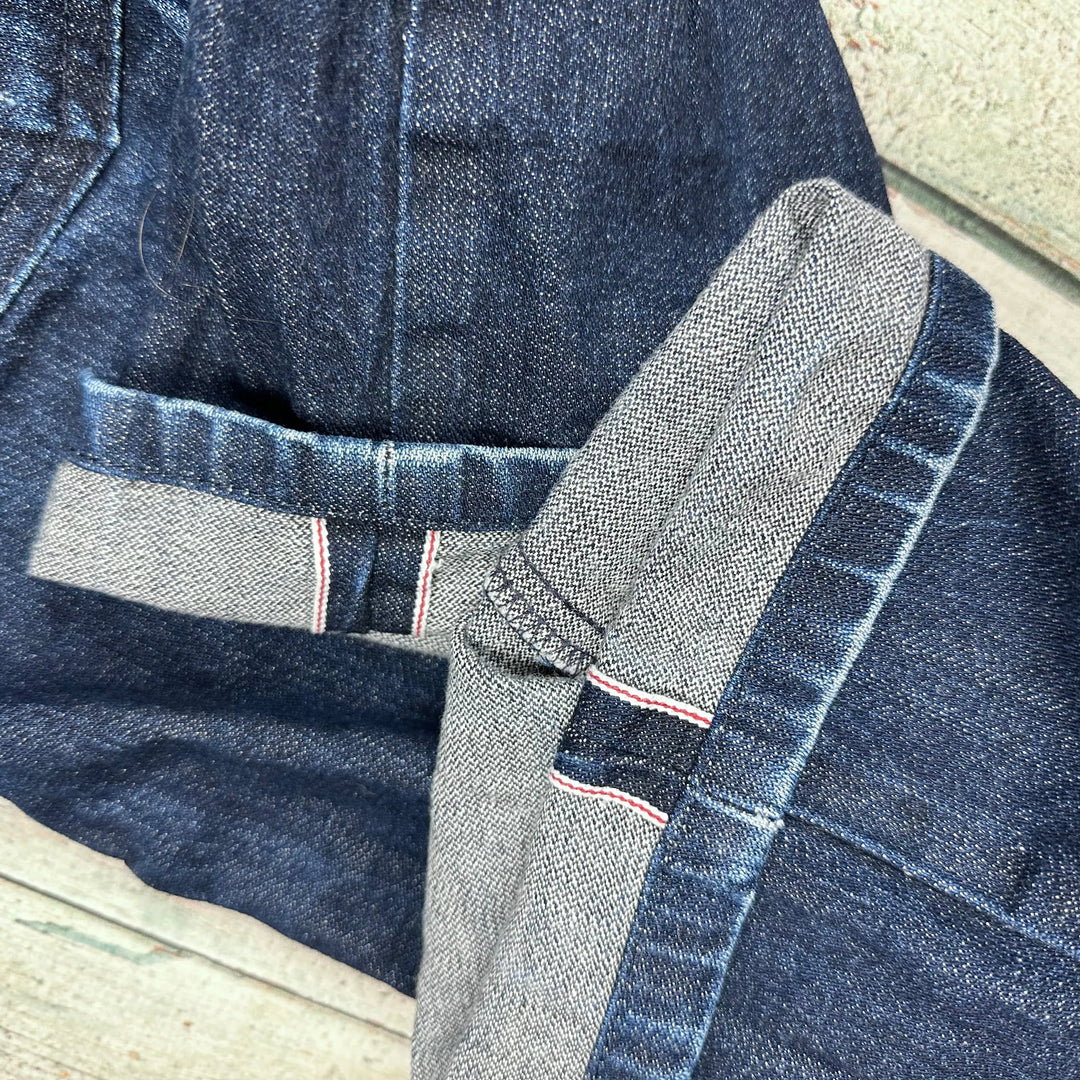 Naked & Famous Indigo Stretch Selvedge 'Slim Guy' Jeans Made in Canada - Size 29 - Jean Pool