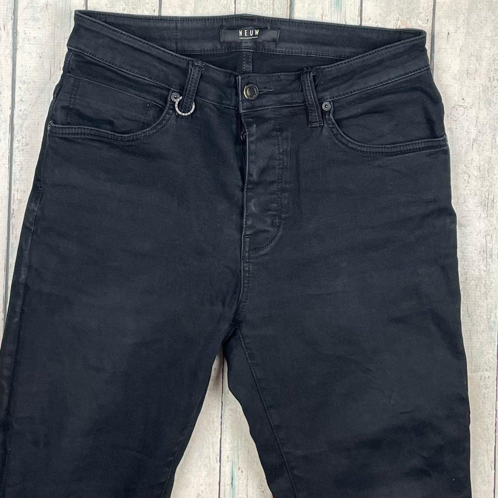 NEUW Mens 'Ray Tapered' Black Stretch Denim Jeans - Size 29 - Jean Pool