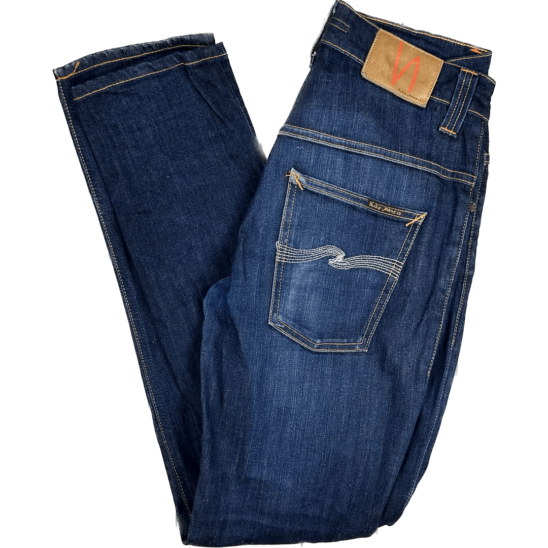 Nudie Jeans Co. 'Thin Finn' Organic Dry Wash Jeans - Size 30/32 - Jean Pool