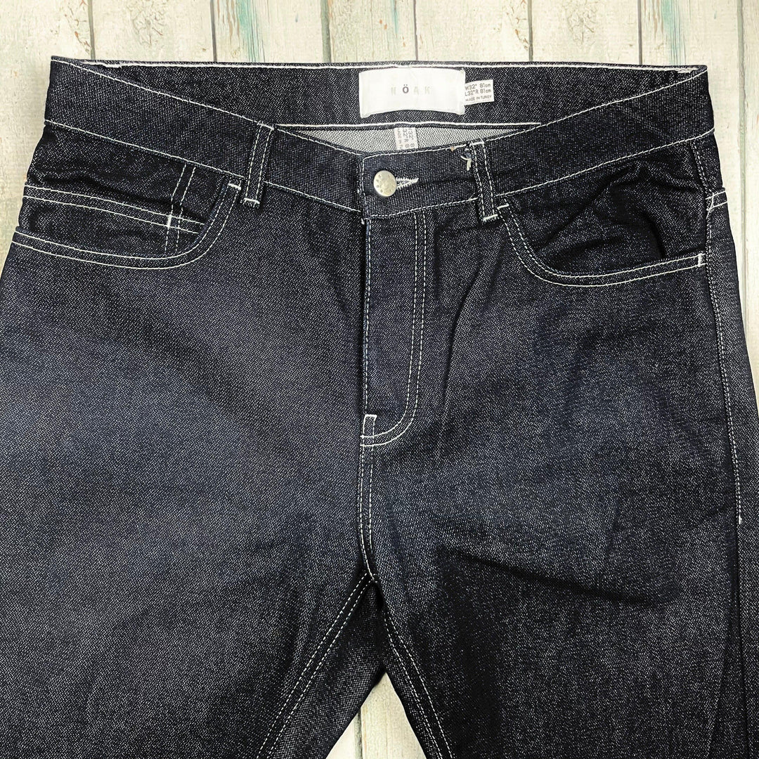 Dark Wash Mens Noak Straight Leg Classic Jeans - Size 32/32 - Jean Pool