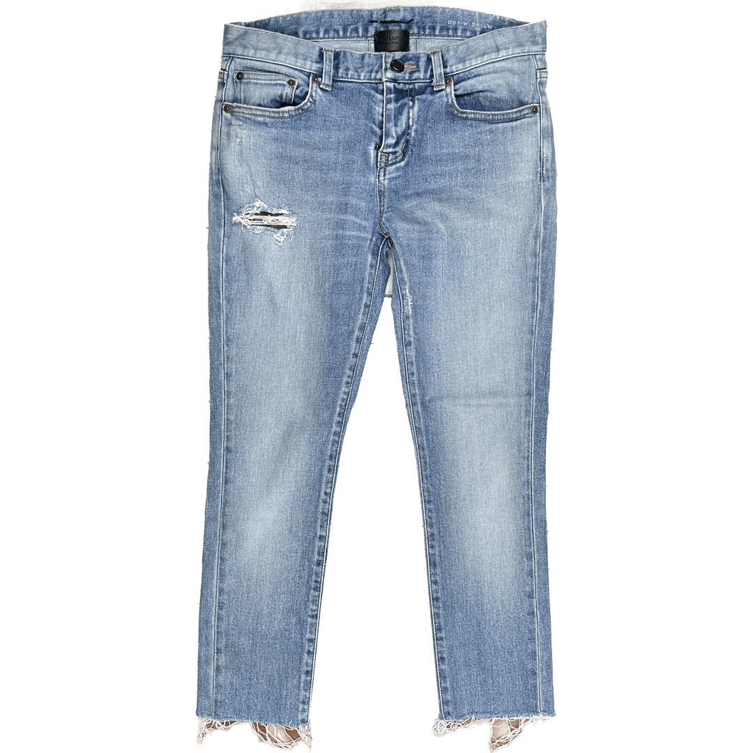 Authentic Saint Laurent Paris Skinny Jeans -Suit Size 8/9 - Jean Pool