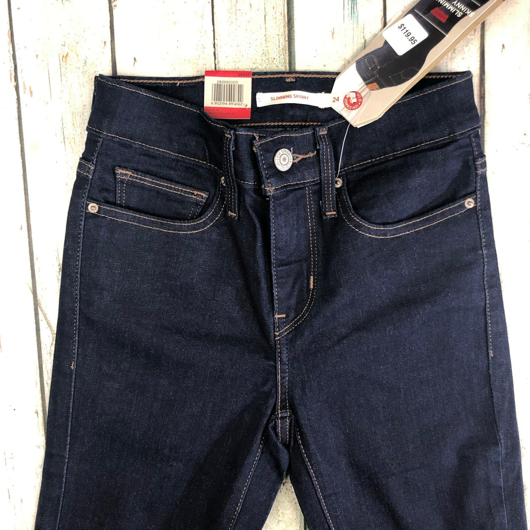 NWT - Levis Shaping Skinny Stretch Jeans -Size 24-Jean Pool