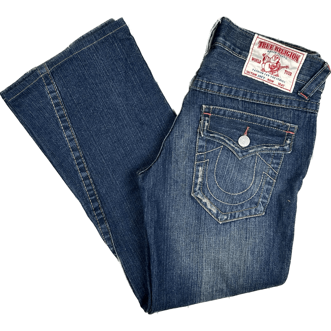 True Religion 'Joey' Twisted Seam Jeans- Size 30 Suit 9/10 - Jean Pool