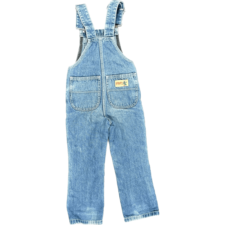 Vintage 1970's 'Hoppers' Australian Made Denim Dungaree Overalls - Size 2 - Jean Pool