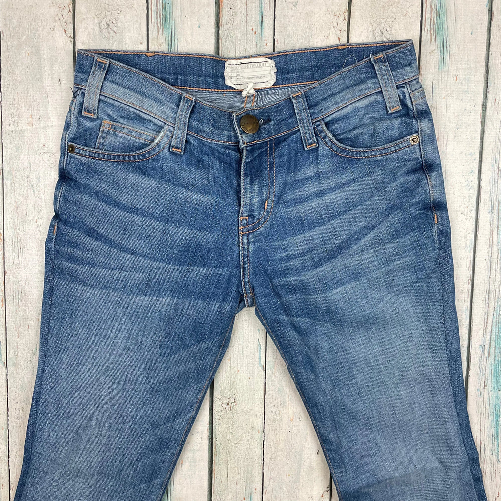 Current/Elliot Blue Flared Jeans- Size 24 or 6AU - Jean Pool